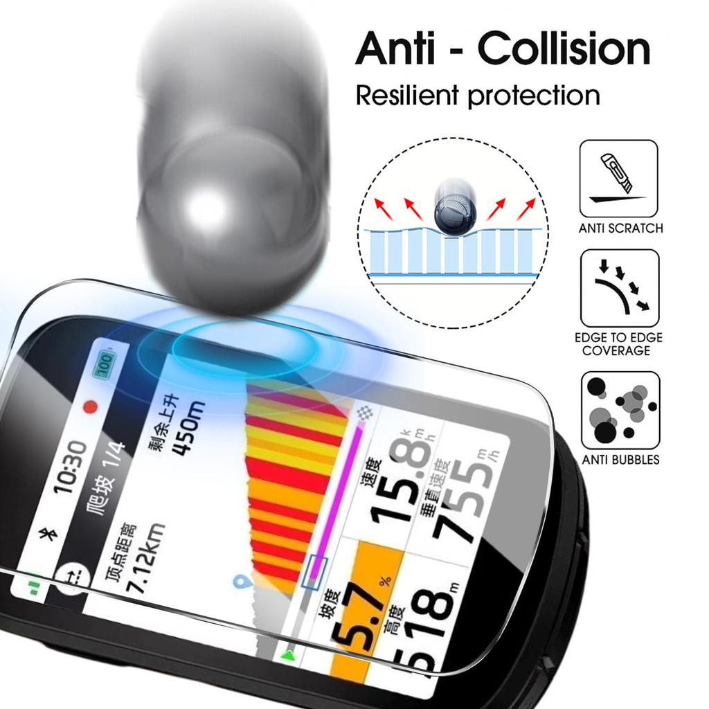 for IGPSPORT BSC 500 Tempered Glass Screen Protectors 9H Hardness Anti-Scratch Protective Film Cover for IGPSPORT BSC500