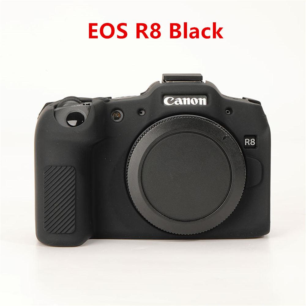 Soft Silicone Armor Camera Body Case For Canon EOS R10 R50 R100 R5 R6 R6II R7 R8 RP Protective Rubber Cover