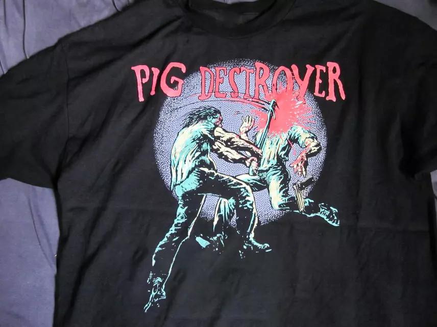 Pig Destroyer - Head Destroyer Collection Black All Size Shirt AC3074 Unisex T-Shirt XXL
