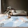 Lemon Leaf Kitchen Rug Planet Feather Velvet Rug For The Living Room Bedroom Decor Carpet Home Kitchen Bath Tapis