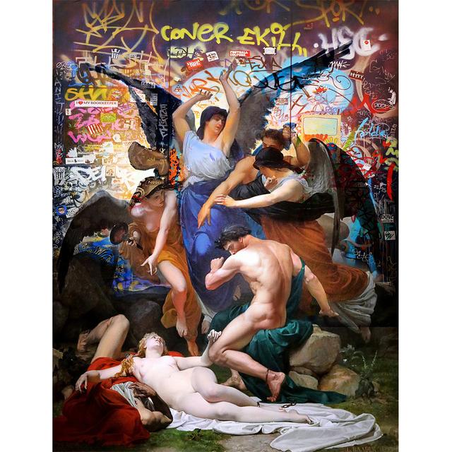 

Граффити Искусство Ретро Греческая мифология Портретный стиль Настенные картины Винтажные картины на холсте Печать гостиной украшения дома 21x30cm No Frame