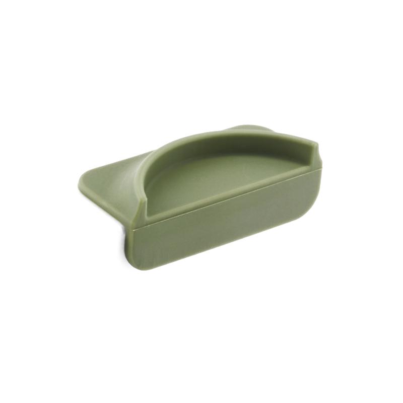 

Силиконовый коврик для темперовки эспрессо, угловой коврик, нескользящая подставка для кофейного пресса для портафильтров 51/54/58 мм, инструменты бариста для темперовки зелёный