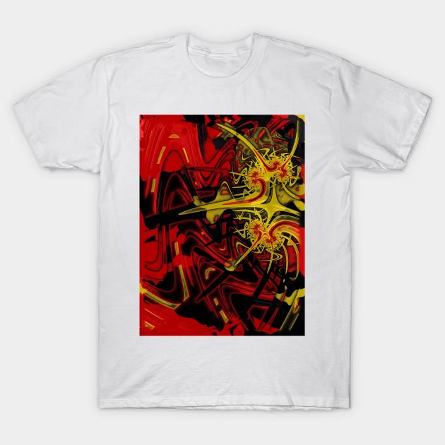 Buy T Shirt Women Beautiful Abstracts By Raphael Terra Harajuku Print