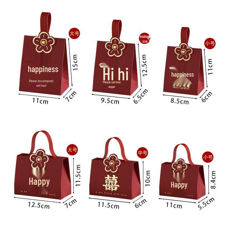 2025 Luxury Wedding Candy Gift Boxes & Bags - Elegant, Niche Packaging