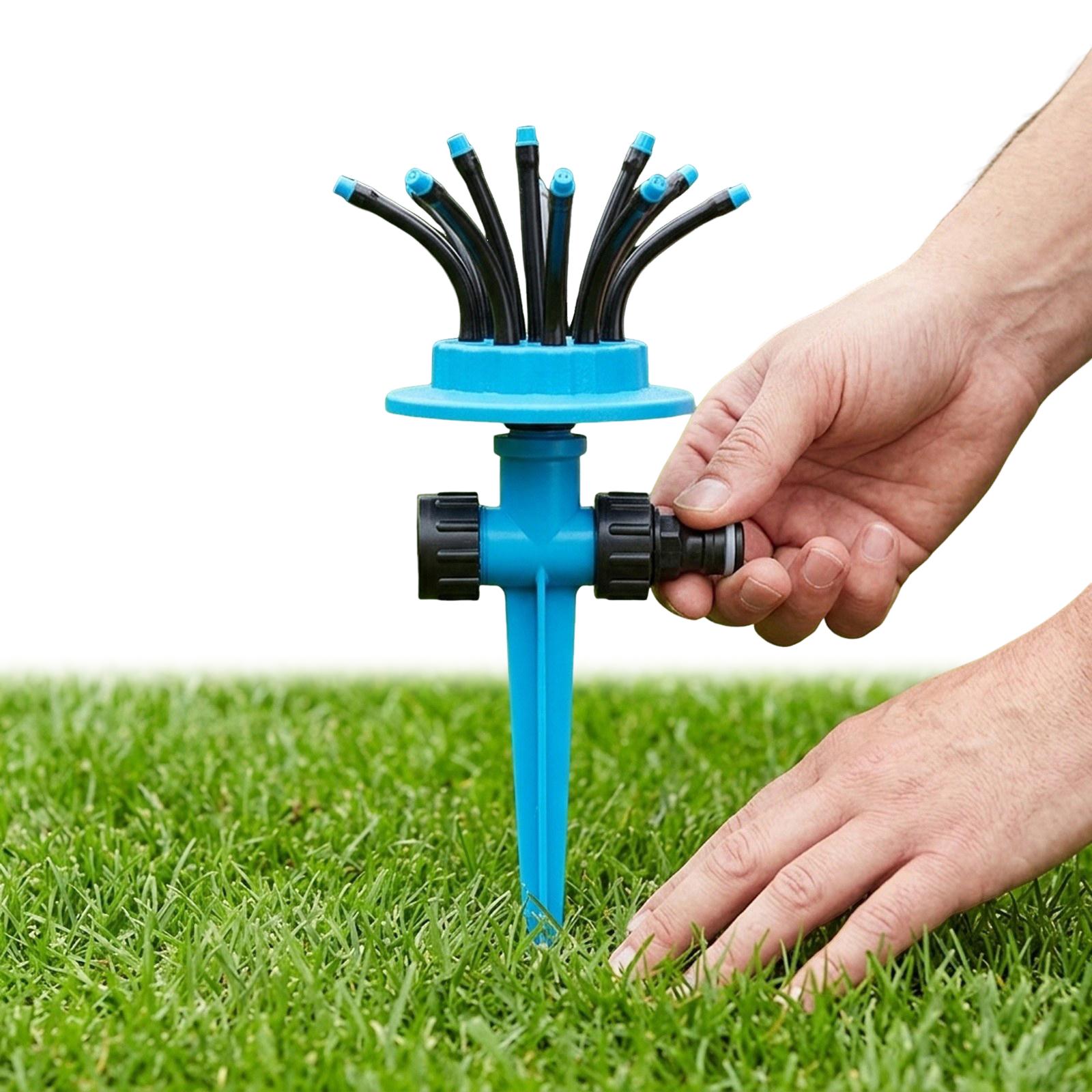 Automatic Multi Head Watering Sprinkler with Stake Garden Sprinkler Garden Irrigation Tool for Garden Watering&Lawn Irrigation China Mainland