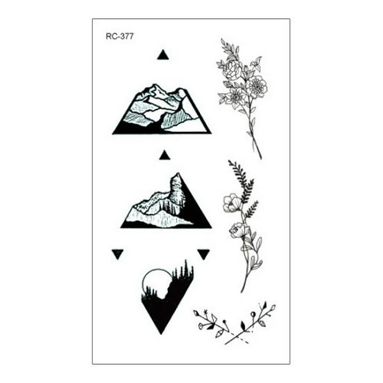 Waterproof Long-lasting Cute Peacock Feather Temporary Tattoo Stickers for Women