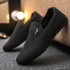 Einfache Work Casual Ein-Pedal Vielseitige Jungen Faulenzer Schuhe Herren Slipper Beanie Schuhe Herren Weiches Leder