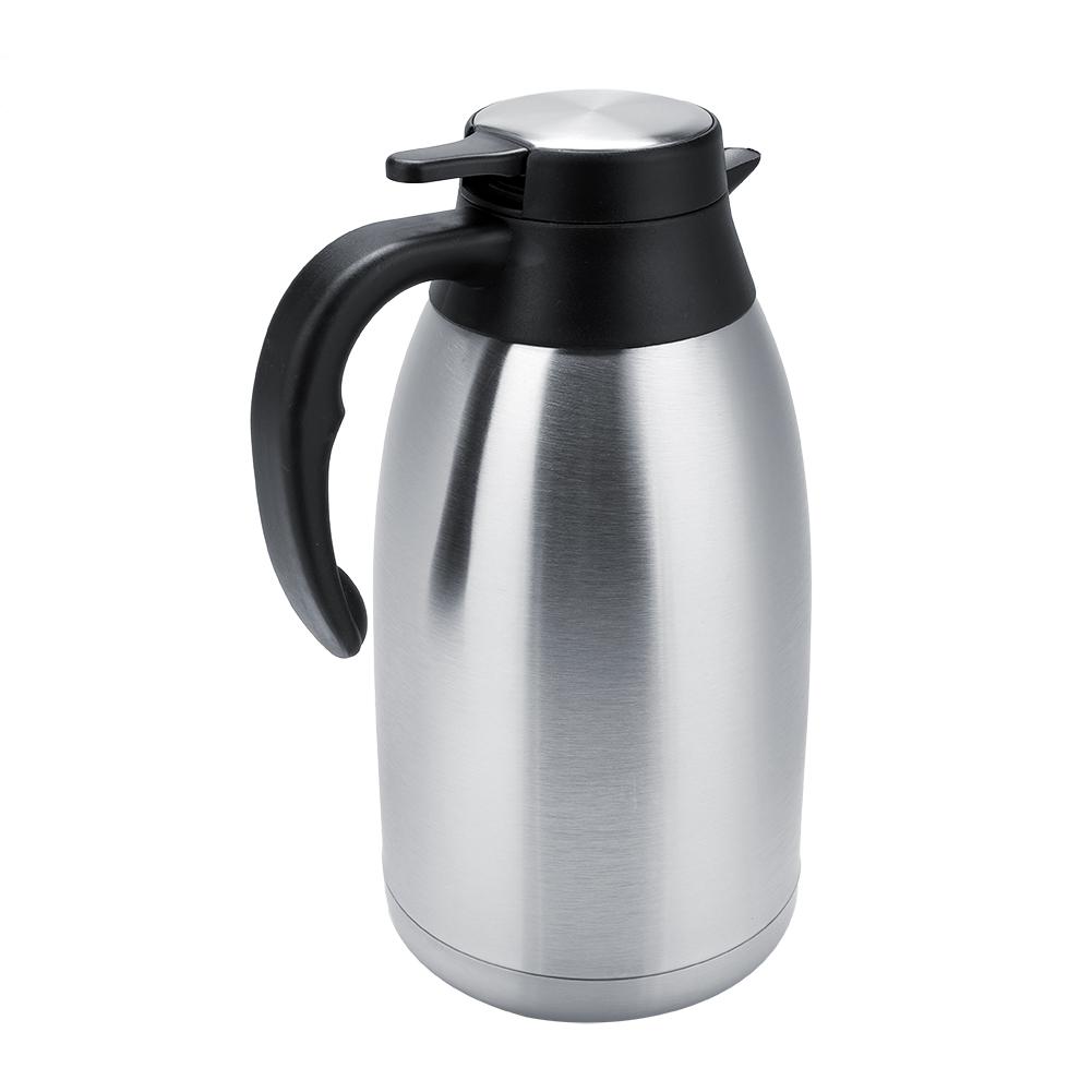 Vacuum Insulated Water Pot Stainless Steel Thermos Coffee Tea Water Pot 2L