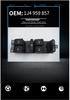 Electric Window Lifter Switch for Passat (01-09), Lingyu (06-11), Bora (02-08)
