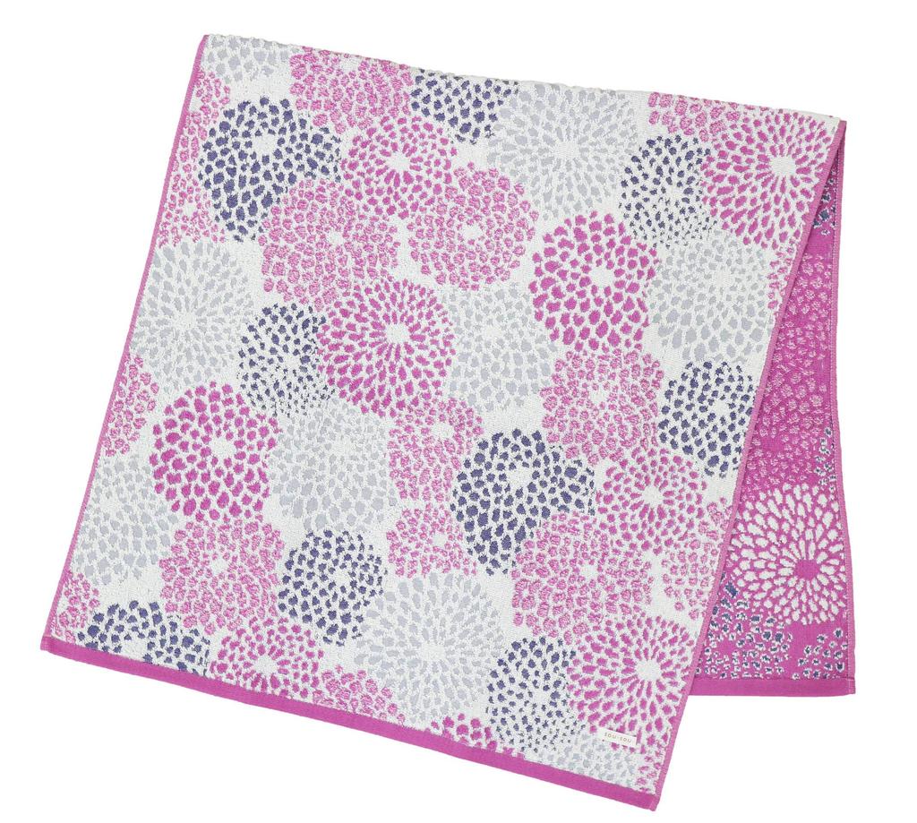 Marushin Bath Chrysanthemum Made In Imabari Certified 6165001100 SOU SOU Towel, 60x120cm, Design, Japan, Towel,