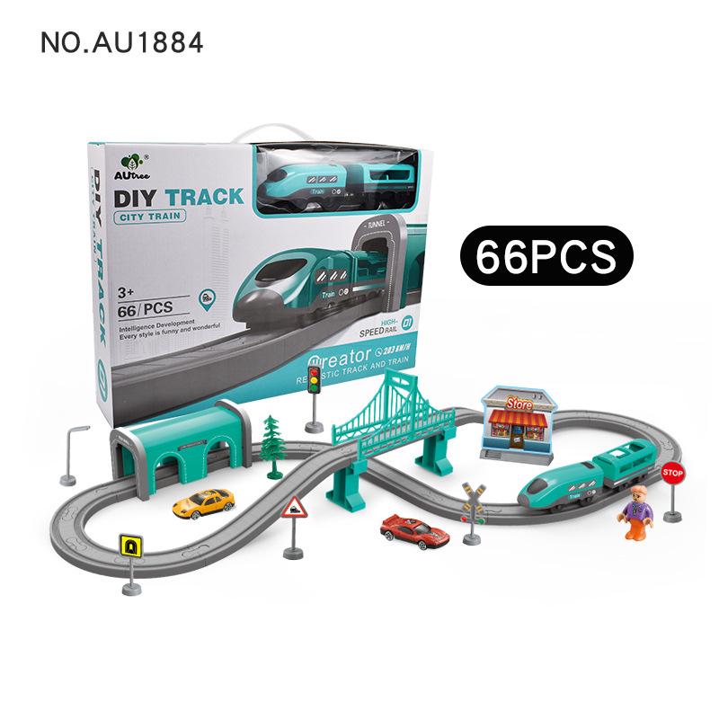 

Магнитный набор железнодорожных путей: Сделай сам Детские развивающие строительные блоки и игрушки