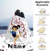 Gymnastics11 Customize Text Blanket Multi-purpose Customizable Blanket Comfortable Suitable for Sofa Picnics Nap Bed for All Occasions