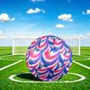 1pc Abstract Colors Size 5 Soccer Ball Professional Match Training Football Indoor &Outdoor Sports Ball Lightweight Durable c65134