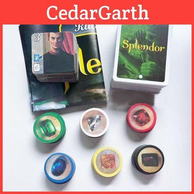 משחק לוח Splendor גרסה מיני מלאה באנגלית קלפי משחק מרתקים למסיבה ולמשפחה