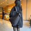 New Quilted Oxford Backpack for Men and Women Large Capacity Laptop Bag Niche Stylish for Commute Travel Bag Pack