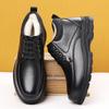 Cotton Shoes Men's Warm Winter Velvet Thickened High-top Formal Casual Men's Middle-aged and Elderly Father Shoes