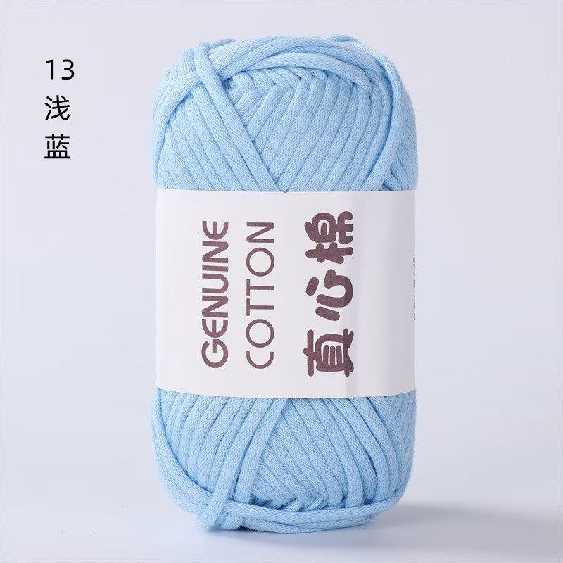 Genuine Cotton Hollow Cotton Wool Ball Hand-Woven Genuine Cotton Core Cotton Thick Wool Ball Crochet Diy Cloth Line