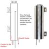 2''x13” / 3''x10” Radiator Coolant Overflow Puke Tank Universal Polished Stainless Steel Radiator Coolant Overflow Tank