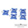 Set of 5 NEW Window Regulator Sliding Pivot Clips Fits Volvo XC70 XC90 3509416