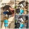 Outdoor Faucet Security Cover Lock with Password Lock, Prevents Unauthorized Use, Heavy Universal Duty Water Spigot Anti-theft Garden Protective