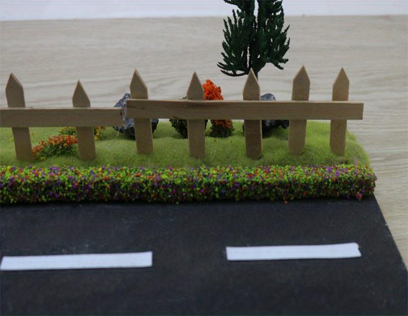 Miniature Shrub Strips Static Shrub Vegetation Groups Bush Model Static Scenery Model Aritificial Plants For DIY Building Model