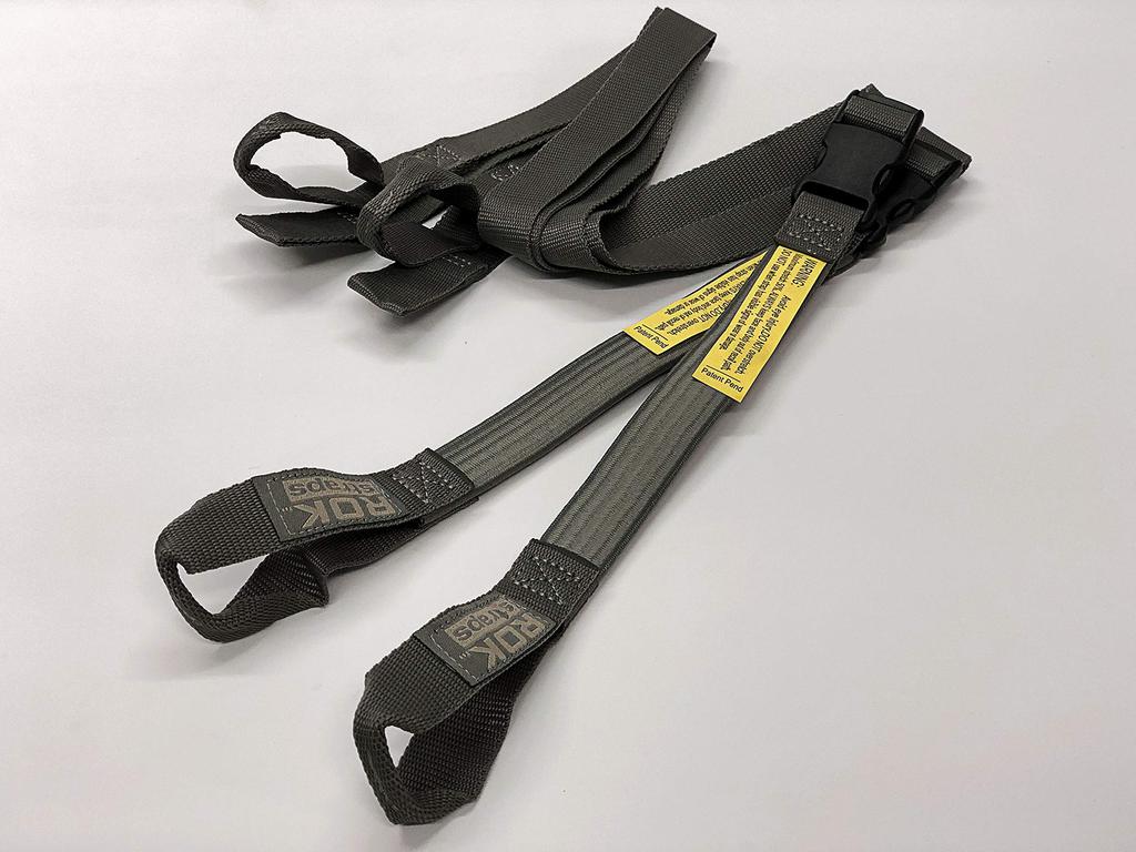 ROK straps FOLIAGE-green ROK00070 Motorcycle Stretch Straps Adjustable Pack of 2