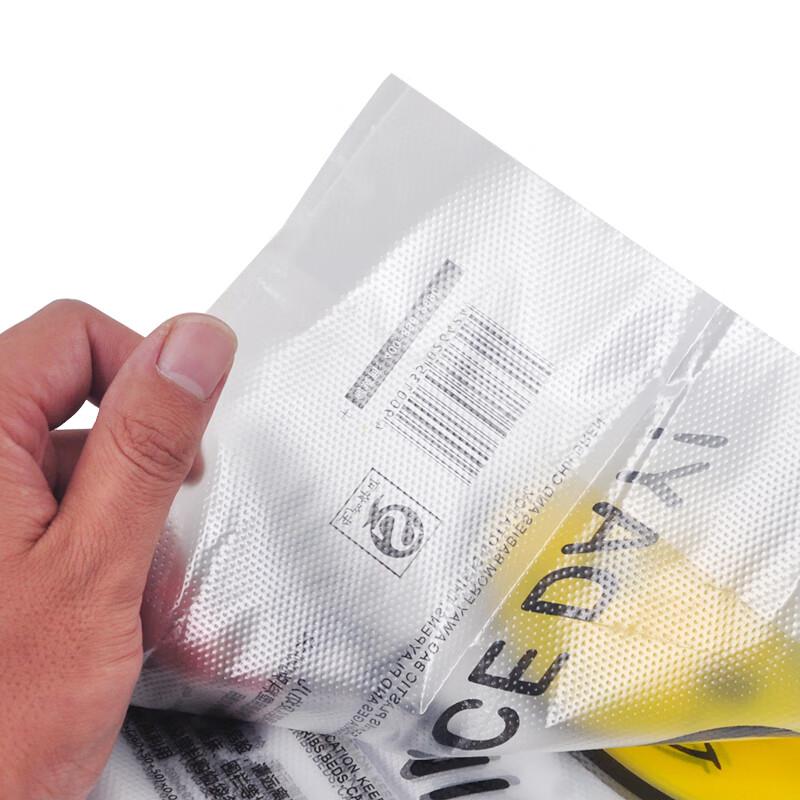 Transparent Smile Face Plastic Carry Bags