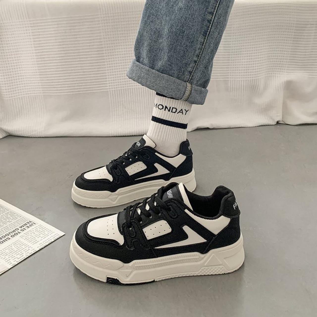 Мода Мода Повседневные Белые Кроссовки на Платформе для Женщин Весна Осень Новый Дизайнер — фото 5