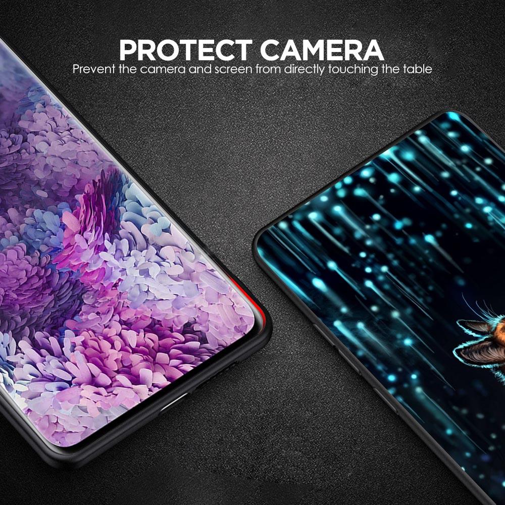 Cute Cartoon Animal Fox Phone Case For Samsung Galaxy A13 A52 A33 5G A53 A73 A23 A03s A21s A51 A71 A31 A11 A41 M21 M31 A01 Cover