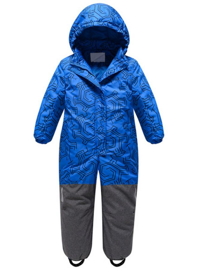 Windproof Waterproof Thickened Children's One-Piece Ski Suit