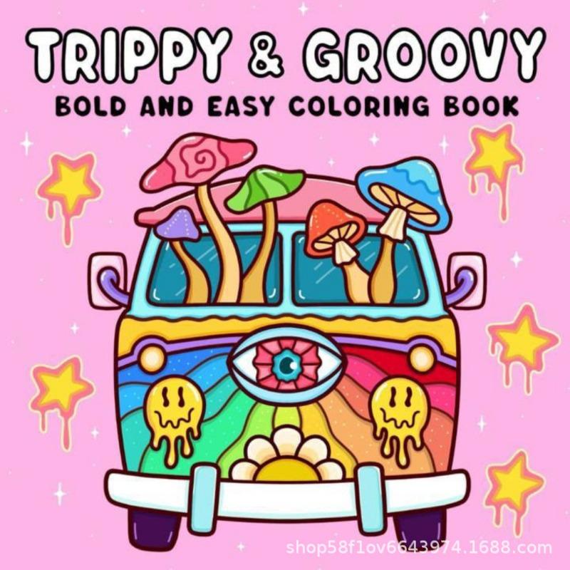Cartoon Animal Coloring Book For Kids Drawing Activity