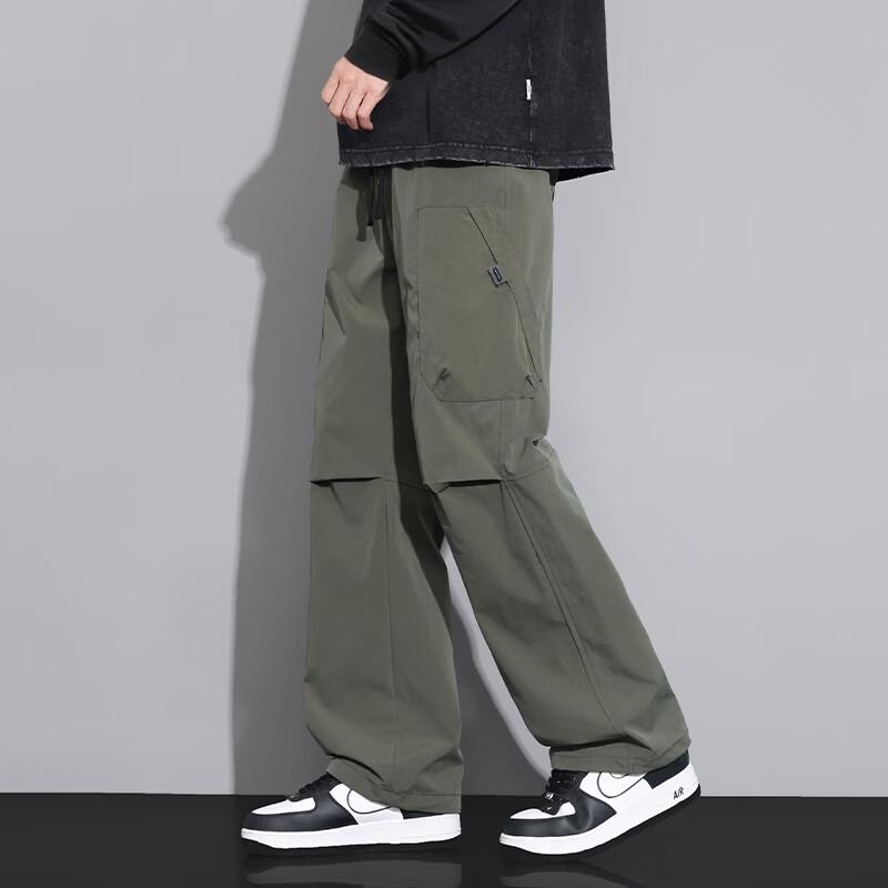 FARUISHI Men's Loose Fit Tapered Sweatpants