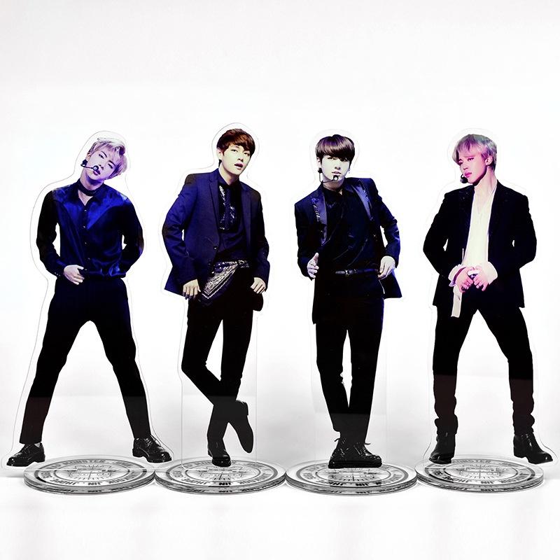 Premium Quality Kpop Bts Fake Love Yourself Acrylic Standee Action Figure Doll For Elegant Table Desk Decor