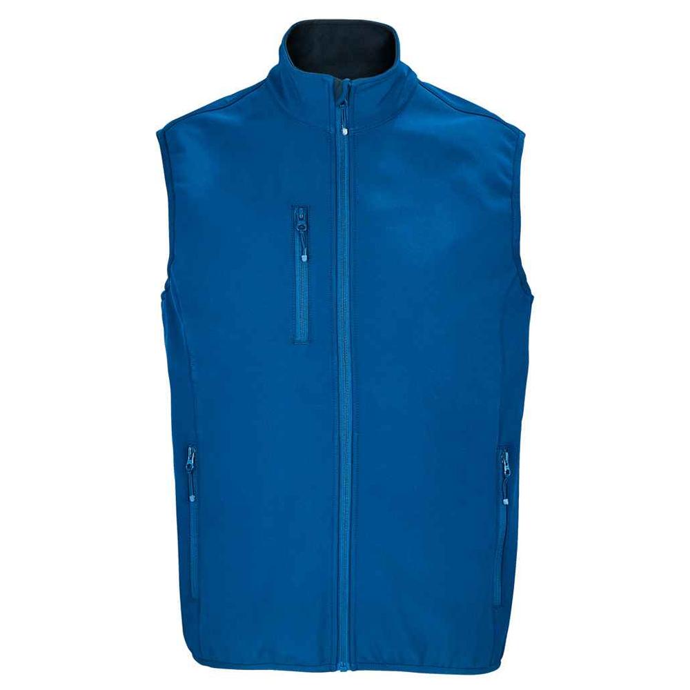 SOLS Mens Falcon Softshell Zipped Body Warmer