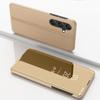 For Samsung Galaxy A26 Case Luxury Mirror Leather Flip Stand Phone Cover for Samsung A16 A06 A36 5G A 26 16 06 Clear View Case
