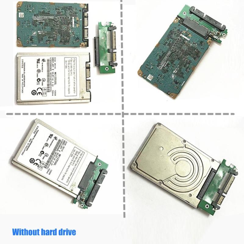 7-Pin+9-Pin 1,8-Zoll SATA SSDs zu SATA3 Adapter-Konverter für Laptop und Desktop-PC Datenübertragung
