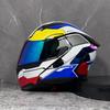 Motorcycle helmets Double Visors Modular Flip Up helmet DOT approved Full face casque moto racing Motocross helmet DOT