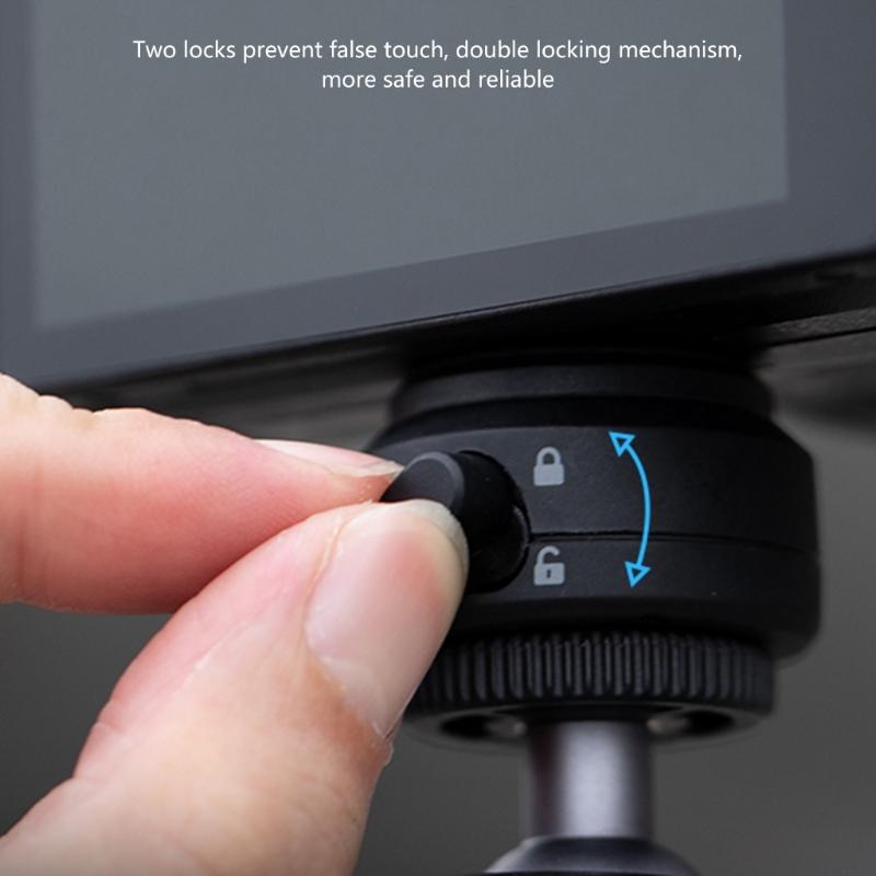 Versatile Sports Camera Mounting Kit Quick Release Tripods Mount Adapter Standard 1/4 Screw Port for 360 X2 X3 Cameras