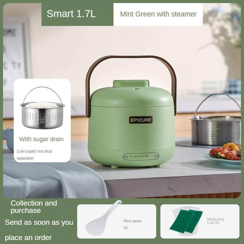 220 В электрическая рисоварка с функцией слива сахара домашняя электрическая — фото 7