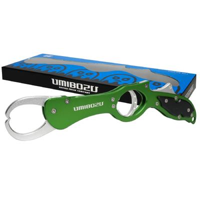 Pinça de Peixe Umibozu, Fabricada no Japão, Alumínio Ultraleve, Resistente à Ferrugem, Antiderrapante, Pinça para Segurar Peixes, Aparelho para Pegar Peixes (6. Verde)