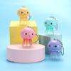 Fashion Octopus Toy Keyring Colorful Jellyfish Keyholder Anxiety Stress Relif