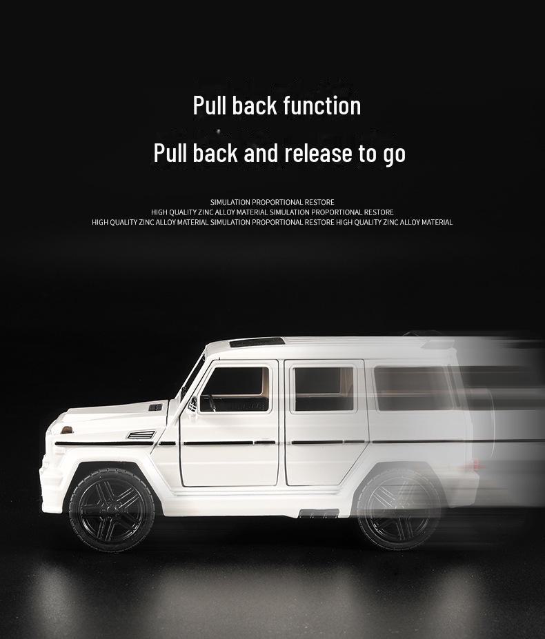 Large 1:24 Mercedes-Benz G65 Alloy Car Model with Sound and Light, Pull-Back, for Boys - Hot Sale In Taiwan Province.