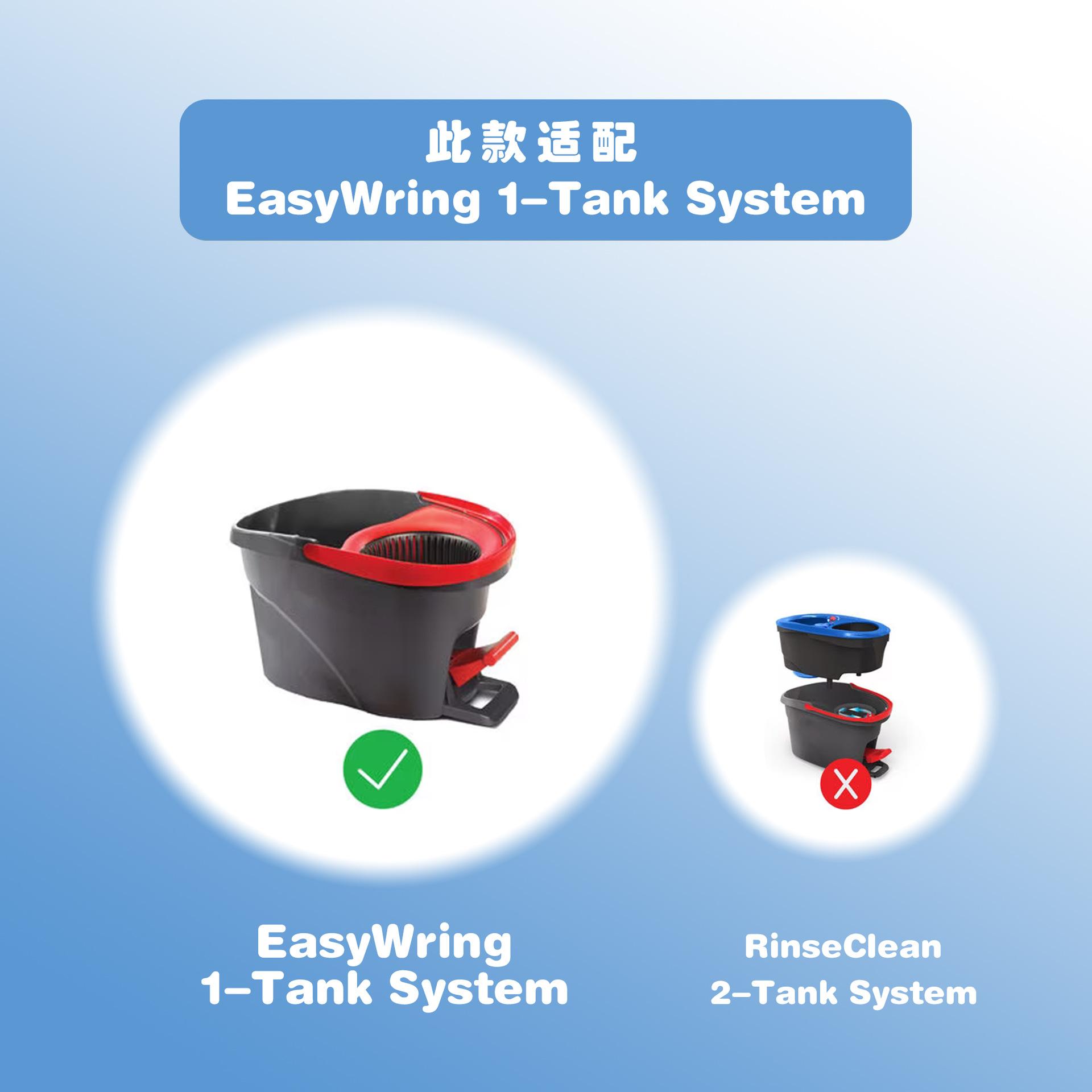 

Трансграничная адаптация Набор принадлежностей для ручной мойки треугольной вращающейся швабры OCedar из четырех секций