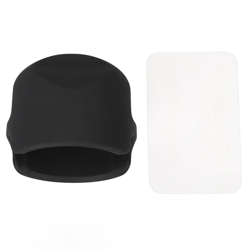 Lens Protection Cover Soft Silicone Shockproof Protective Lens Case for Motion Camera Black