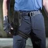 Tactical Drop Leg Pistol Holster Platform Universal Gun Holster Low Ride Adapter Base Thigh Strap for Hunting