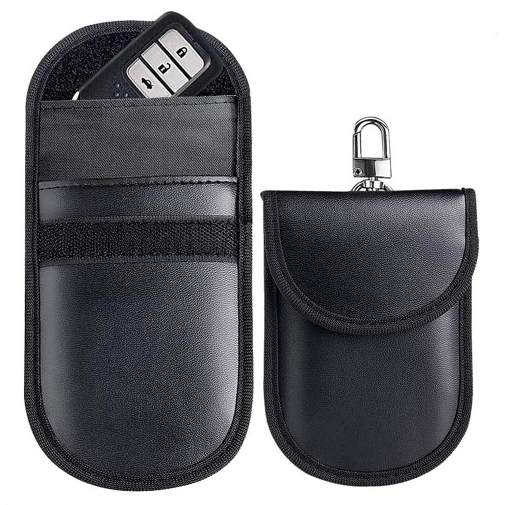 RFID Car Key Shielding Buckle: Anti-Theft Faraday Bag & Signal Blocker