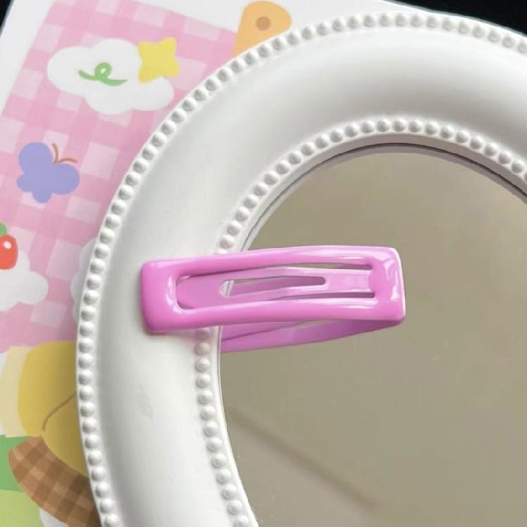 10pcs/set Candy Color Snap Hairpin Girl Camping Headwear Spring Summer Hairpin