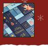 Christmas Calendar Box Refillable Advent 24 Days Christmas Boxes Foldable  Christmas Eve Advent Calendar Gift Filling Empty Box