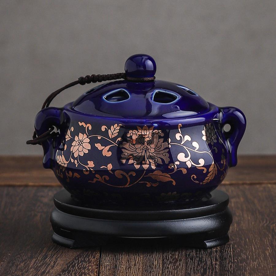 Adjustable Temperature Ceramic Incense Burner & Aroma Diffuser