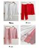 Lace Long Sleeve Pajama Set: Women's Loose-Fit Autumn/Winter Wear, Versatile for Outdoor Use.
